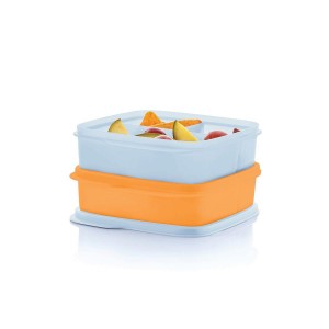 Tupperware Eco+ Lunch-it Containers White / Orange Lunch and Snacks | 39564OLVT
