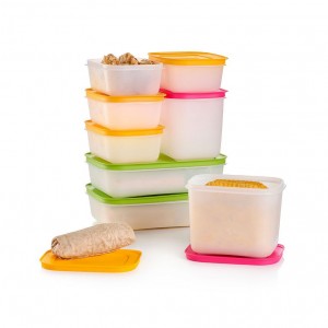 Tupperware Freezer Mates Plus 8-pc. Starter Set Pink Freezer Storage | 27561LHAR