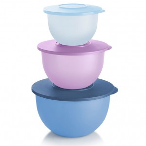Tupperware Impressions Classic Bowl Set White Serveware | 86314UPNA