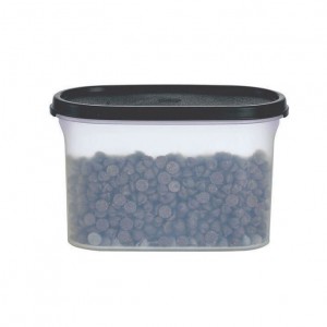 Tupperware Modular Mates Oval 2 Black Dry Storage | 61975SAOI