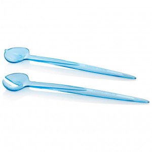 Tupperware Sheerly Elegant Serving Spoons Azure Serveware | 17240AHCT
