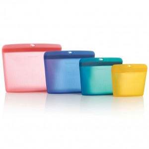 Tupperware The Ultimate Silicone Stand-up Bag Set Freezer Storage | 18596DOKV